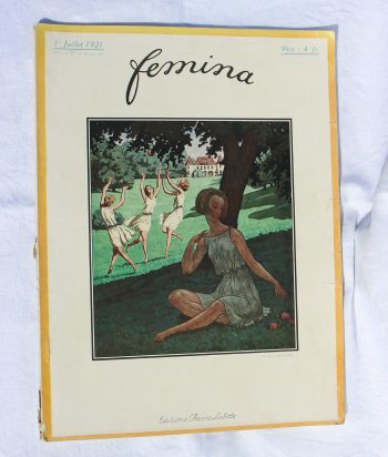 Gammelt fransk Femina fra 1921