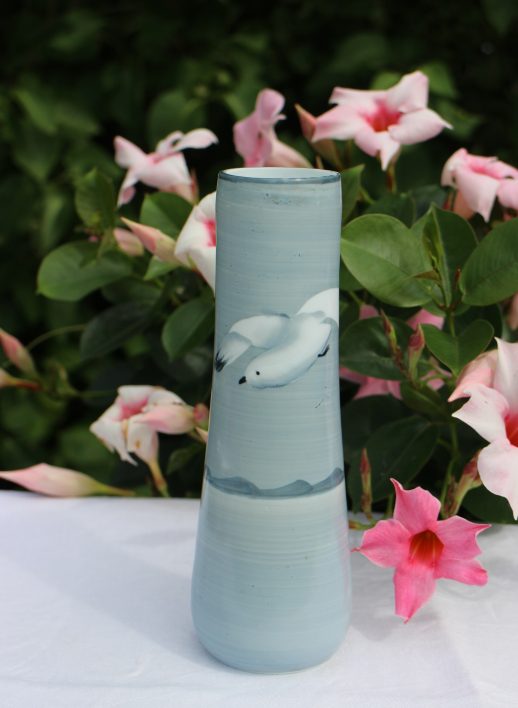 Gammel svensk fluss vase