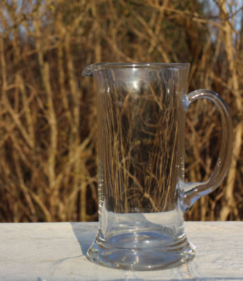 Kande i klart glas