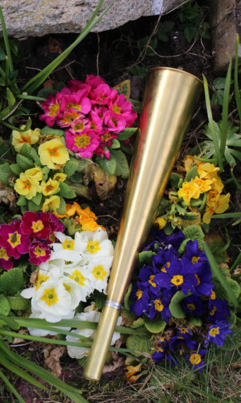 Signalhorn i messing
