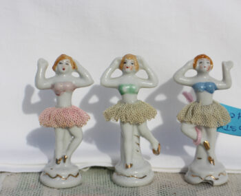 5 miniature figurer