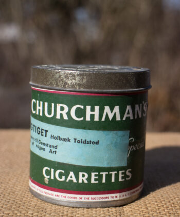 Gammel Churchman's dåse