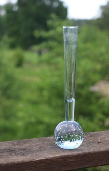 Gammel orkidévase