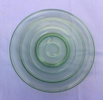 Ældre glas fad