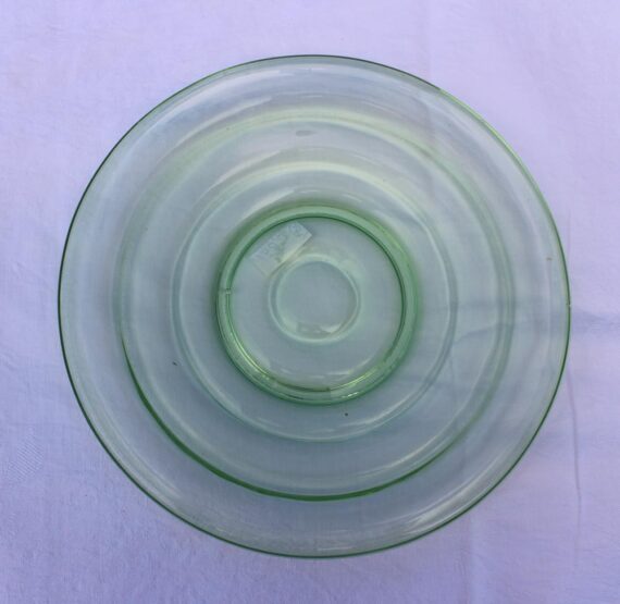 Ældre glas fad