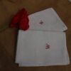 2 store gamle mundservietter - Image 2