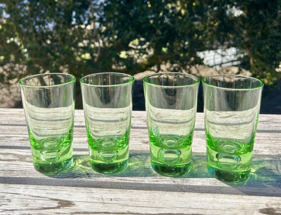 4 sodavandsglas