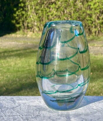 Kraftig vase fra Kosta